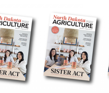 Multiple covers of the 2024 ND Agriculture magazine